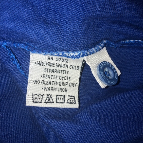 LA Dodgers MLB Blue Collared Tee Shirt Top ((size Large)) - Picture 7 of 7